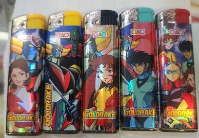 Goldrake accendini collezione marca ciao 