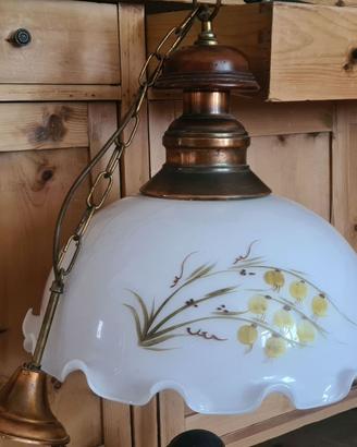 Lampadario in vetro
