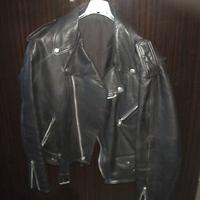 giubotti pelle motociclista vintage anni 80 e 90