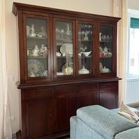 Vetrina/credenza in arte povera, marca Mazzantica