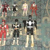 Lotto Figure vintage Sentai Power Rangers,Daranger