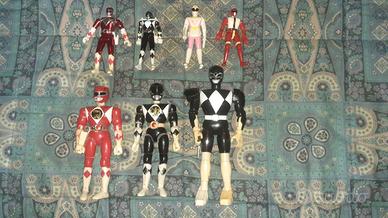 Lotto Figure vintage Sentai Power Rangers,Daranger