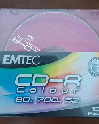 Confezione CD-R 10 pezzi