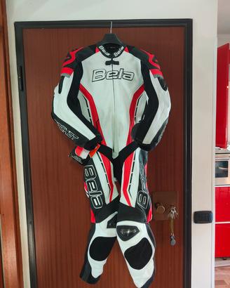 Tuta moto pelle NUOVA