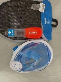 Maschera e pinne Nuovo (mai usati).