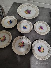 servizio piatti da frutta 