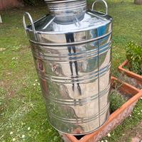 Tanica olio in acciaio