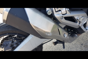 X adv con pedana dx danneggiata perfettamente funz