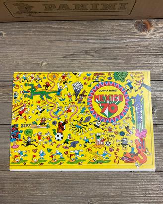 ALBUM VUOTO COPPA RIMET MEXICO '70 RADIOCORRIERE