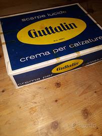 Vintage scatola di cartone lucido scarpe GUTTALIN
