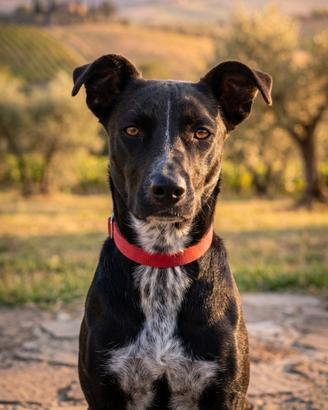 Cucciolona mix levriero taglia media contenuta