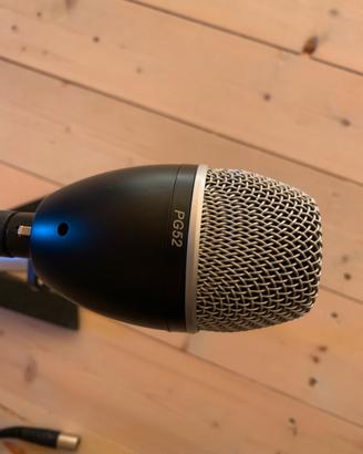 Microfono Shure PG52 cassa batteria