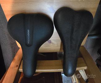 Coppia di sellini bicilcletta