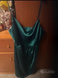 Top canotta zara verde