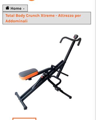 panca per addominali 