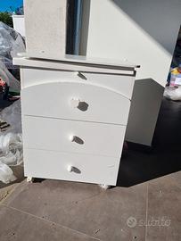 fasciatoio con cassettiera prenatal