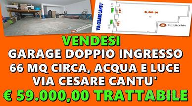 Garage Doppio Ingresso.