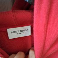 Felpa Saint Laurent rossa