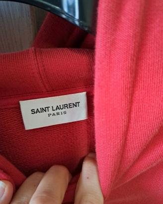 Felpa Saint Laurent rossa