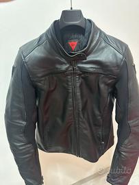 Giubotto moto in pelle dainese