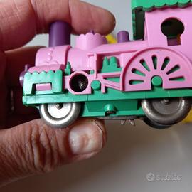 treno locomotiva trenino vintage carica a molla