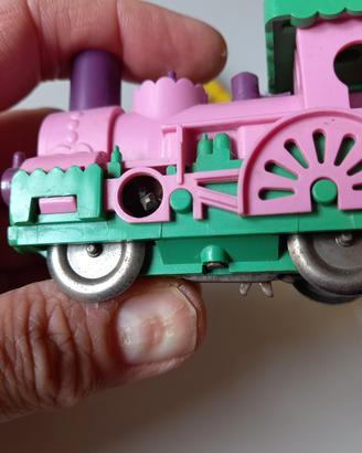 treno locomotiva trenino vintage carica a molla