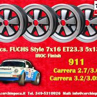 4 pz. cerchi Porsche Fuchs 7x16 ET23.3 911 -1989 9