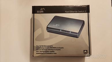 Switch 3Com 3CFSU05 – 5 Porte 10/100 Mbps