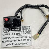 GRUPPO INTERRUTTORI SINISTRO DEVIO LUCI PER YAMAHA