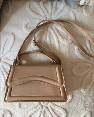 Borsa beige tracolla