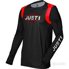 Maglia Moto Cross Enduro Just1 J-FLEX Aria Nero