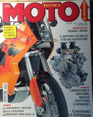 rivista SUPER MOTO TECNICA numero 7 anno 2004