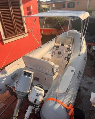 Gommone Stilmar 5.20m 75cv tubolari luglio 2026