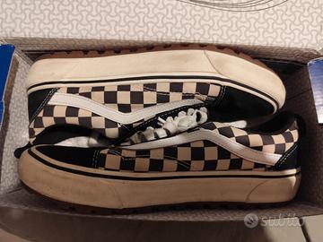 scarpe vans scacchiera 42