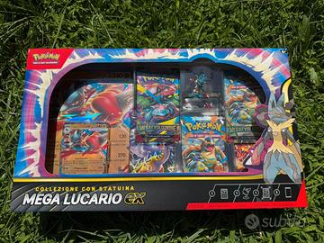 Pokémon Collezione con Statuina Mega Lucario EX IT