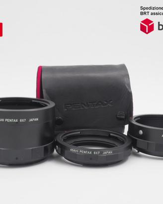 Asahi Pentax 6x7 - set 3 tubi Macro