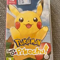 Pokemon let's go Pikachu - nintendo switch