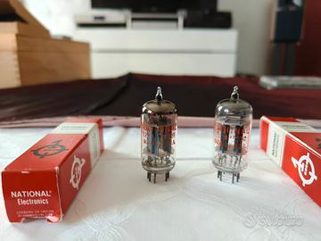 National Usa valvole  12AU7- Ecc82