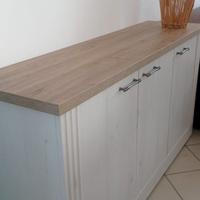 Madia Country Bianca in legno