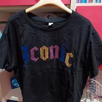 Maglietta a maniche corte nera