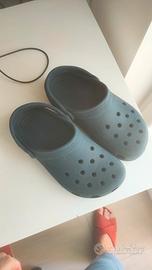 crocs origina sabot blu 