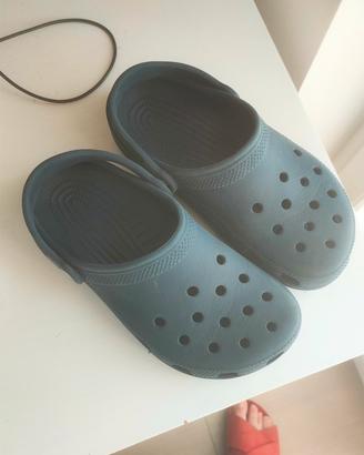 crocs origina sabot blu 