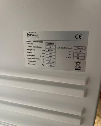 Armadio frigo linea snack