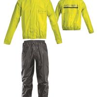 Tuta antiacqua Acerbis nero / nero - giallo