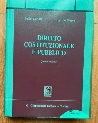 diritto costituzionale e pubblico