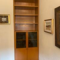 Mobile libreria con vetrina