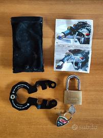 lucchetto blocca leva freno moto