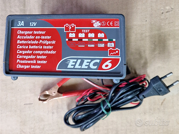 CARICABATTERIA E TESTER PORTATILE PER AUTO E MOTO