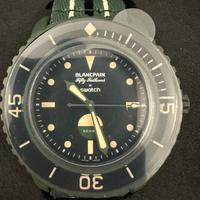 Blancpain x Swatch Scuba Fifty Fathoms Green Abyss