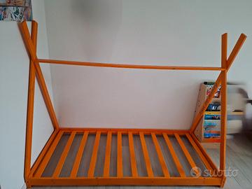 Letto montessoriano materasso singolo standard 